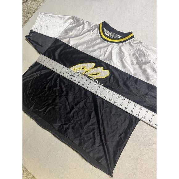 Vintage Y2K Southpole Jersey Shirt Embroidered Yellow Men’s 2XL *PLEASE READ* - Picture 5 of 6